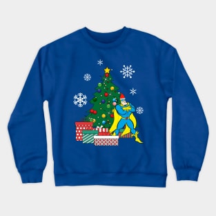 Bananaman Around The Christmas Tree Crewneck Sweatshirt